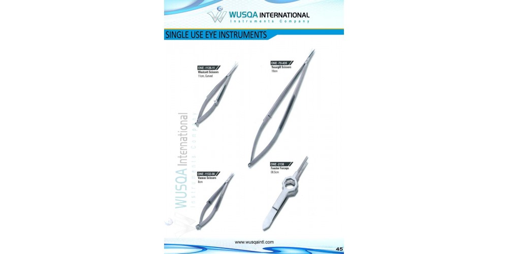 Single Use Eye Instruments